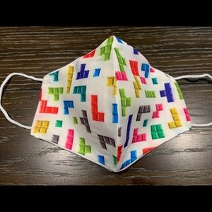 1 /$5 Stylish Tetris Face mask 😷